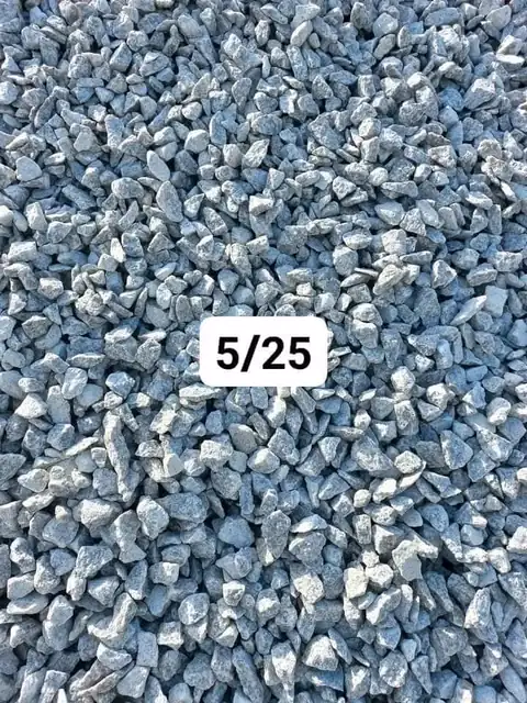Crushed 5/25 aggregates